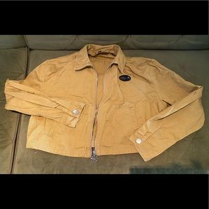 Delias cropped utility jacket